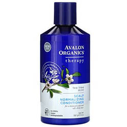 Avalon Organics（アバロンオーガニクス）, スカルプ･ノーマライジング･コンディショナー　ティーツリーミントセラピー　14 oz (397 g) 