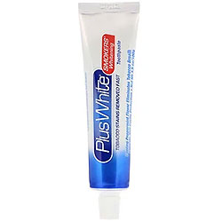 ホワイトニング歯磨き粉：Plus White　The Smokers' Whitening Toothpaste