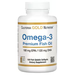 California Gold Nutrition（カリフォルニアゴールドニュートリション）, オメガ3プレミアムフィッシュオイル、魚ゼラチンソフトジェル240粒 