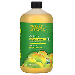 Desert Essence（デザートエッセンス）, カスティールリキッドソープ、946ml（32液量オンス） 
