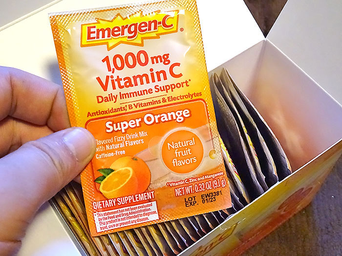 Emergen-C 1,000mg Vitamin C スーパーオレンジ