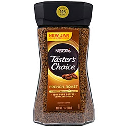 Nescafé（ネスカフェ）, Taster's Choice, インスタント・コーヒー, フレンチロースト, 7 オンス (198 g) 