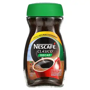 Nescafé（ネスカフェ）, Clasico、ピュア・インスタント・デカフェ・コーヒー、デカフェ、ダークロースト、 7 オンス(200 g) 