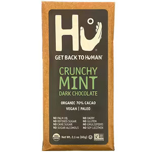 Hu｜クランキーミントダークチョコレート　カカオ70%