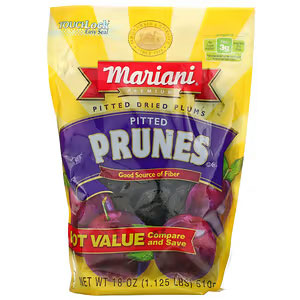 Mariani Dried Fruit（マリア二ドライフルーツ）, プレミアム種抜きプルーン、510g（18オンス） 