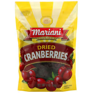 Mariani Dried Fruit（マリア二ドライフルーツ）, プレミアムドライクランベリー、142g（5オンス）