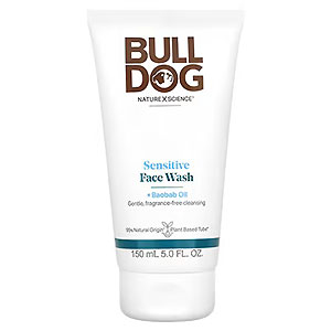 Bulldog Skincare For Men（ブルドッグスキンケアフォーメン）, 洗顔料、敏感肌用、150ml（5液量オンス）