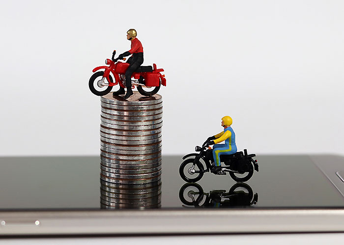 125ccバイクの維持費と250ccバイクの維持費の比較