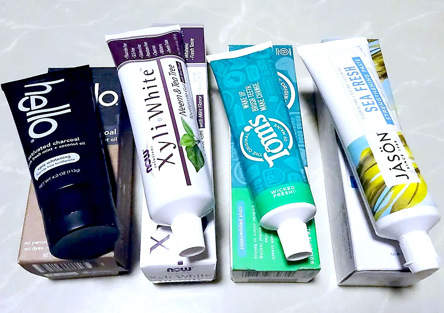 【iHerb】主張が違う、おすすめホワイトニング歯磨き粉のタイプ違いを購入してみたw