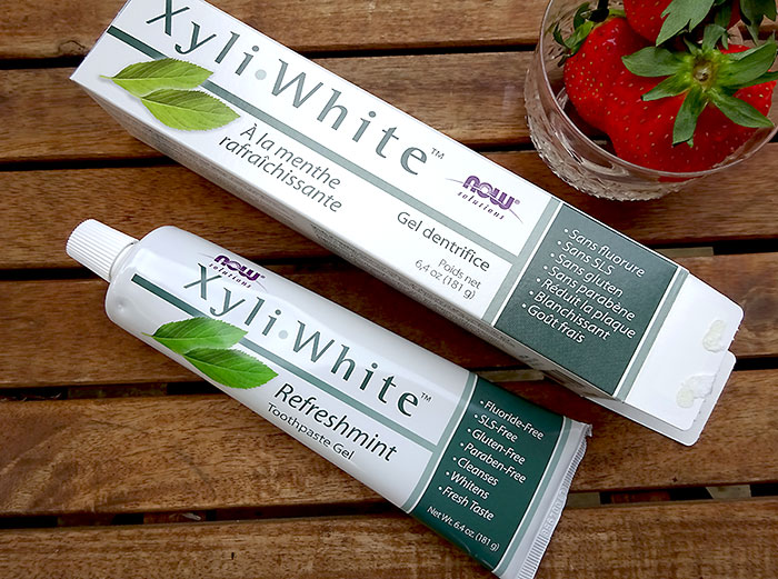 フッ化物不使用歯磨き粉｜Now Foods　XyliWhite（キシリホワイト）歯磨きジェル