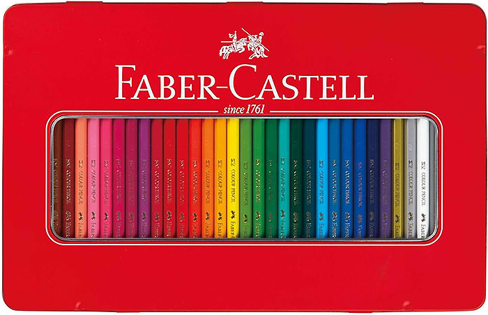ファーバーカステル 赤缶　Faber-Castell 赤缶