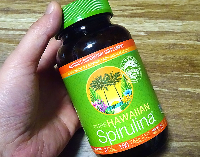 Pure Hawaiian Spirulina（ハワイアンスピルリナ）を飲んでみた実感レビュー