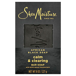SheaMoisture, アフリカンブラック石鹸、植物性保湿成分配合、227g（8オンス） 