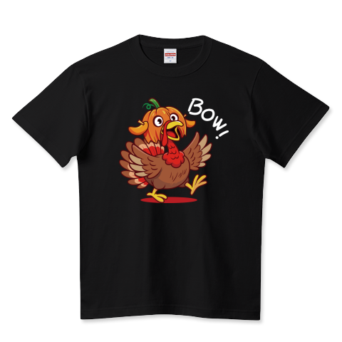 犬のふりで元気にワン!かぼちゃターキー_黒