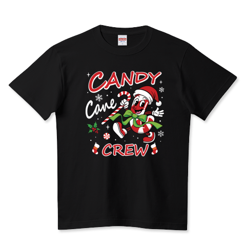 サンタ帽キャンディーケーンのクリスマスキャラクター