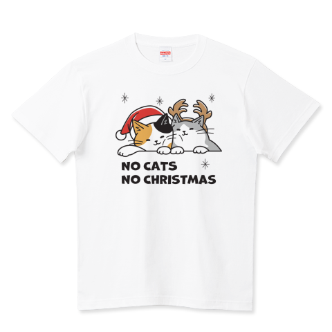 猫とクリスマスのあったかホリデーデザイン_WH