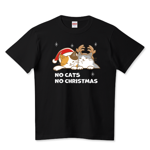 猫とクリスマスのあったかホリデーデザイン_BK